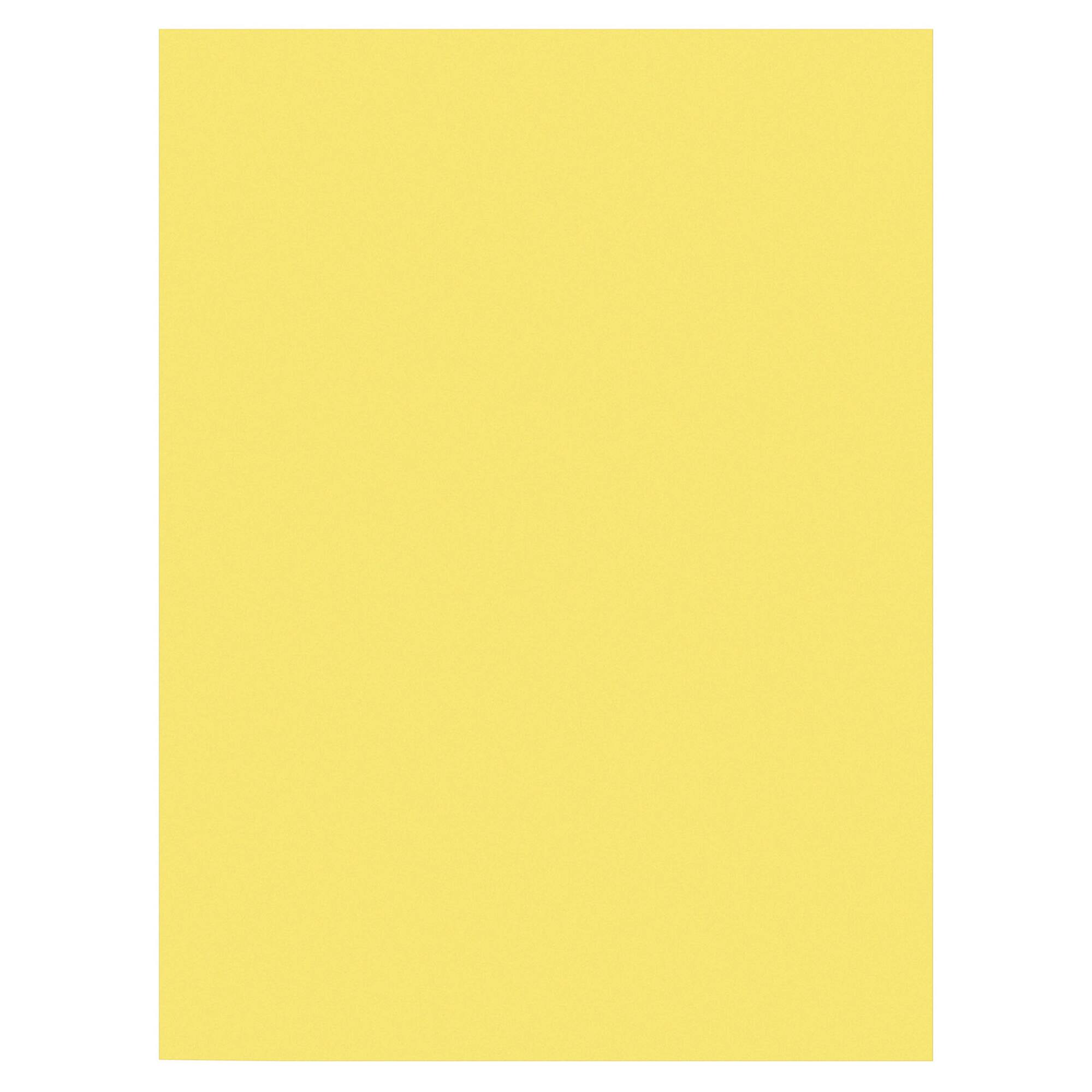 Prang® 9" x 12" Yellow Medium Weight Construction Paper, 10 Packs of 50 Sheets